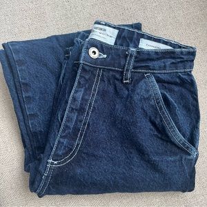 Cotton On size 4 Blue carpenter jeans